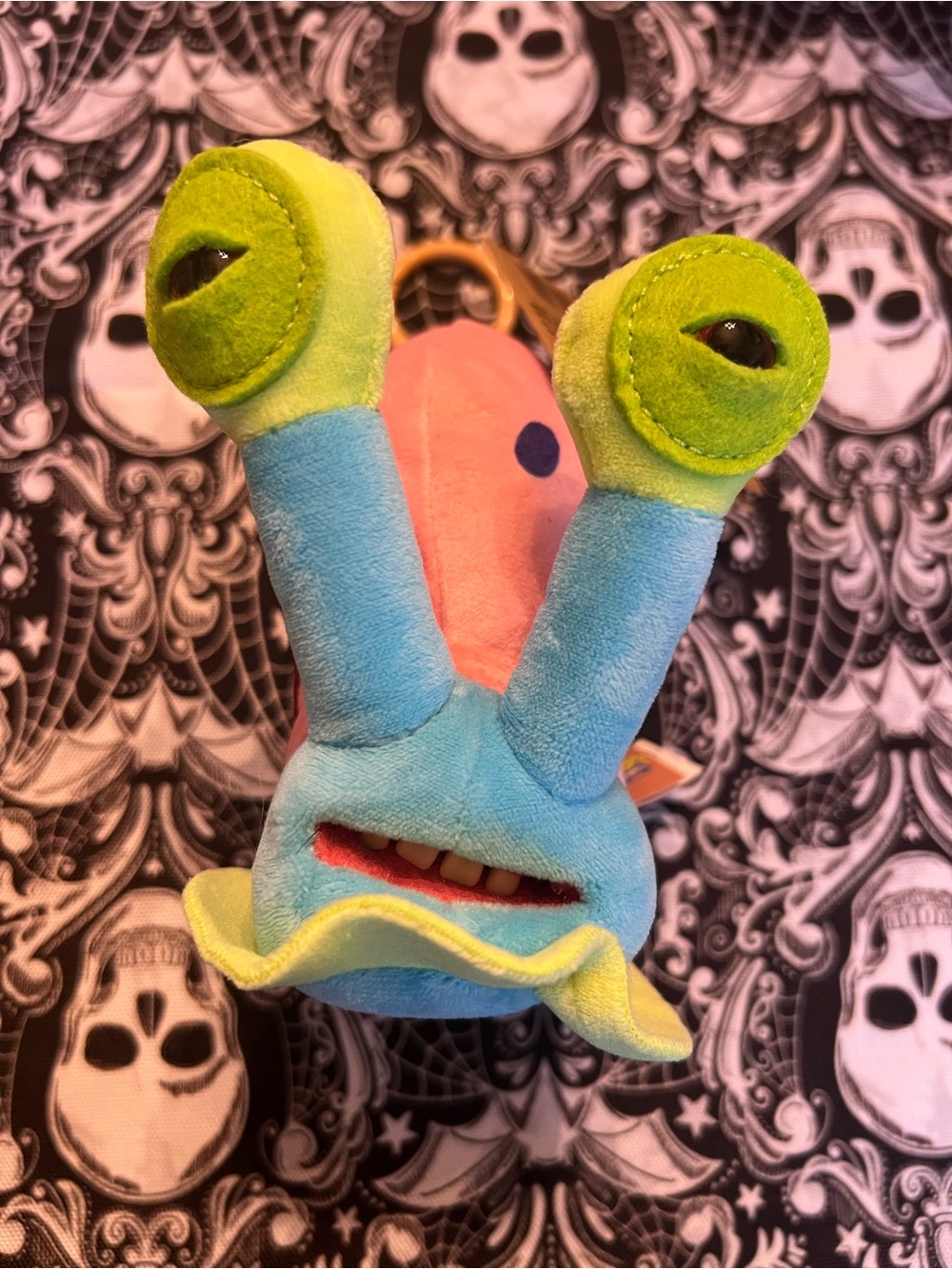 Fuggler Zuru SpongeBob Squarepants Gary Plush Bag Charm.💙